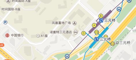 凤凰置地广场地图